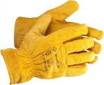 Перчатки кожаные рабочие с подкладкой. ЗУБР МАСТЕР 1135-XL