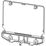 Концевая пластина Weidmuller AP 111 BK 1189900000