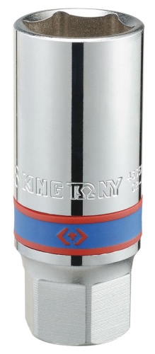 Головка свечная шестигранная KING TONY 463521R Головка свечная шестигранная KING TONY 463521R