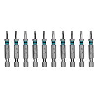 Бита Torx 10х50мм, сталь S2, шестигр., 10 шт. Gross 114068