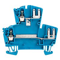 Двухуровневая клемма Weidmuller WDK 2.5 F BL 1021680000