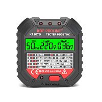 Тестер розеток и УЗО КВТ 86321