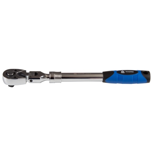 010-43719 МАСТАК Трещотка 1/2", 350-490 мм, 72 зубца, флажковая с кнопкой, шарнирная, телескопическая 010-43719 МАСТАК Трещотка 1/2", 350-490 мм, 72 зубца, флажковая с кнопкой, шарнирная, телескопическая