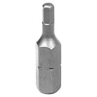 102525H KING TONY Вставка (бита) торцевая 1/4", Hex, 2,5 мм, L = 25 мм