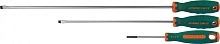 Отвертка стержневая шлицевая ANTI-SLIP GRIP Jonnesway D71S10250