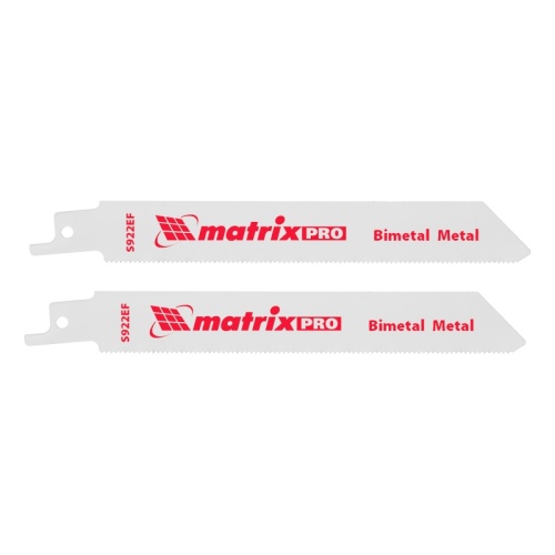 Полотна по металлу для сабельной пилы S922EF 125/1.4 мм, Bimetal, 2 шт, Pro Matrix 782009