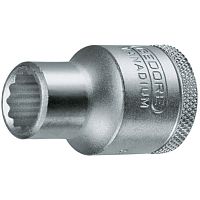 Головка торцевая 1/2" двенадцатигранная 9/16 W GEDORE D 19 9/16W 6139320