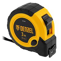 31541 Рулетка 3м х 16мм, двухкомп. корпус, кнопка-пауза DENZEL