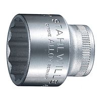 Торцевая головка 3/8'' 19 мм STAHLWILLE 45 02010019