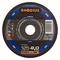 Диск отрезной по стали RHODIUS FT33 200755