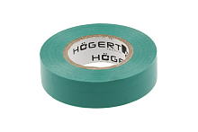 Изоляционная лента 0,13x19мм x 20м, зеленая HOEGERT HT1P284