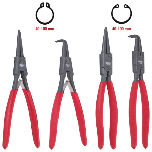 Комплект клещей для стопорных колец KS TOOLS 119.2060 фото 2 Комплект клещей для стопорных колец KS TOOLS 119.2060 фото 2