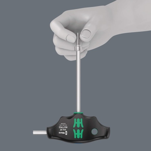 05023352001 WERA 454 Hex-Plus HF Отвертка шестигранная с Т-образной рукояткой с функцией фиксации крепежа, 8 x 150 мм фото 3 05023352001 WERA 454 Hex-Plus HF Отвертка шестигранная с Т-образной рукояткой с функцией фиксации крепежа, 8 x 150 мм фото 3