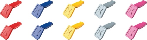 Набор клипс для маркировки инструмента KNIPEX ColorCode Clips Color mix 1 KN-006110CV01 фото 2 Набор клипс для маркировки инструмента KNIPEX ColorCode Clips Color mix 1 KN-006110CV01 фото 2