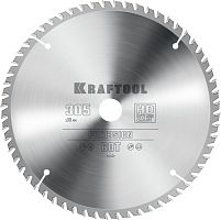 36952-305-30 KRAFTOOL  Precision, 305 х 30 мм, 60Т, пильный диск по дереву