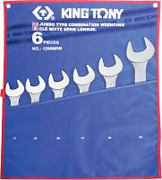 Набор комбинированных ключей KING TONY 1296MRN