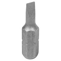 102503S1 KING TONY Вставка (бита) торцевая 1/4", Slotted, 3х0,5 мм, L = 25 мм