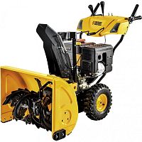 97604 Бензиновая снегоуборочная машина SB 1100 E, 11 л.с., LONCIN, эл.старт, фара, обогрев DENZEL