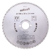 1 полотно дисковой пилы wolfcraft 6259000