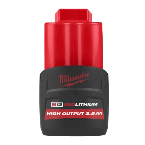4932480164 Аккумулятор M12 HB2.5 (High Output) MILWAUKEE 4932480164 Аккумулятор M12 HB2.5 (High Output) MILWAUKEE