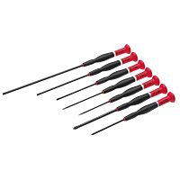 111901 CIMCO  Набор шлицевых и крестовых отверток для электроники, 7 предметов
