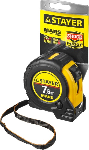 Рулетка измерительная STAYER PROFESSIONAL 34131-075_z01 фото 2