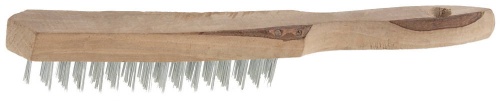 Щетка проволочная стальная / steel wire brush ТЕВТОН 3503-4