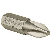 10504387 IRWIN Бит 1/4 / 25 mm, Phillips Ph1 ( 2 шт.)