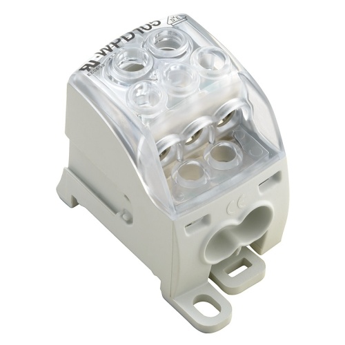 Распределительный блок Weidmuller WPD 105 1x35+1x16/2x25+3x16 GY 1562170000 Распределительный блок Weidmuller WPD 105 1x35+1x16/2x25+3x16 GY 1562170000