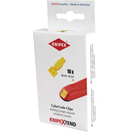 Клипса для маркировки инструмента KNIPEX ColorCode KN-006110CY фото 7