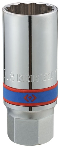 Головка свечная двенадцатигранная KING TONY 463021R Головка свечная двенадцатигранная KING TONY 463021R