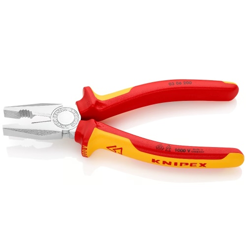 Плоскогубцы комбинированные KNIPEX 0306200SB фото 3