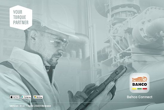Приложение Bahco Connect для динамометрических инструментов Bahco Bluetooth®