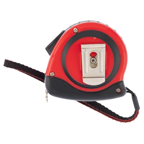 Рулетка Status autostop magnet, 5 м х 25 мм, двухкомпонентный корпус, зацеп с магнитом MATRIX 31038 фото 3
