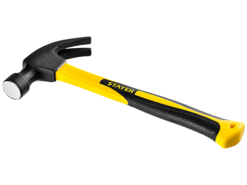 Молоток-гвоздодер Fiberglass, серия PROFESSIONAL Stayer 2026-450_z01 Молоток-гвоздодер Fiberglass, серия PROFESSIONAL Stayer 2026-450_z01