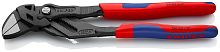 KN-8602250SB KNIPEX Клещи переставные-гаечный ключ, зев 52 мм, длина 250 мм, фосфатированные, 2-комп ручки, SB
