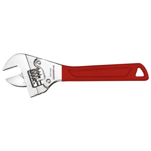 Ключ гаечный разводной односторонний, рожковый, с трещеткой 8" GEDORE RED R03910008 3301001