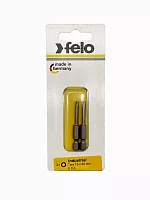 03615536 (036 155 36) Felo  Бита Е6,3 TX15х50, серия Industrial, 2 шт в блистере