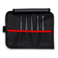 Набор пинцетов углепластиковых антистатических Knipex KN-920005ESD