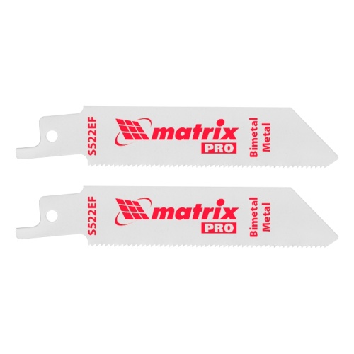 Полотна по металлу для сабельной пилы S522EF 75/1.4 мм, Bimetal, 2 шт, Pro Matrix 782008