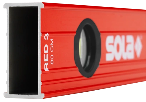01214801 SOLA Уровень RED 3 60, L=60 см, 3 глазка, точн. 0,3 мм/м фото 4 01214801 SOLA Уровень RED 3 60, L=60 см, 3 глазка, точн. 0,3 мм/м фото 4