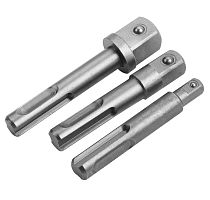 TT77865 TOLSEN Набор переходников SDS+>1/4", 3/8", 1/2", 3 предмета