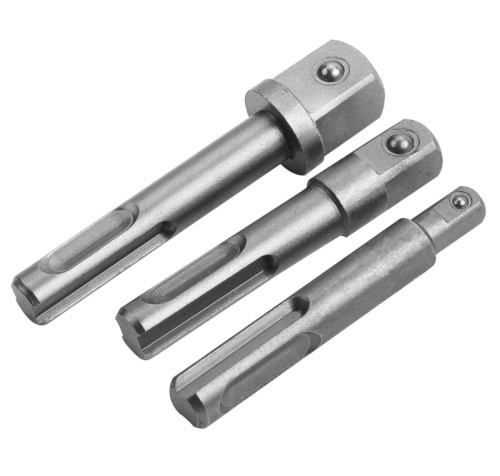 TT77865 TOLSEN Набор переходников SDS+>1/4", 3/8", 1/2", 3 предмета TT77865 TOLSEN Набор переходников SDS+>1/4", 3/8", 1/2", 3 предмета