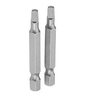 TT20340 TOLSEN Набор вставок (бит) торцевых 1/4", Square, S3, 50 мм, 2 предмета