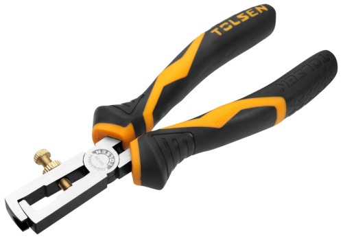 TT10028 TOLSEN Стриппер для зачистки изоляции "GRIPro", 160 мм TT10028 TOLSEN Стриппер для зачистки изоляции "GRIPro", 160 мм