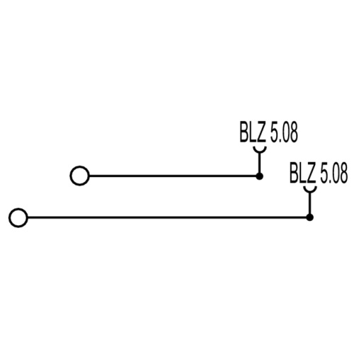Двухуровневая клемма Weidmuller WDK 2.5/BLZ/5.08/ZA LG 1111310000 Двухуровневая клемма Weidmuller WDK 2.5/BLZ/5.08/ZA LG 1111310000