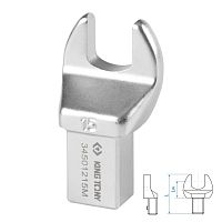 Насадка рожковая серии "FIT", 15 мм, 14х18 мм KING TONY 34501215M