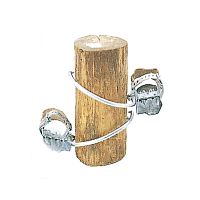 150280 Монтерские когти Haupa для деревянных столбов D 150 - 240 мм