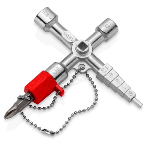 Ключ для электрошкафов профессиональный KNIPEX KN-001104 фото 3 Ключ для электрошкафов профессиональный KNIPEX KN-001104 фото 3