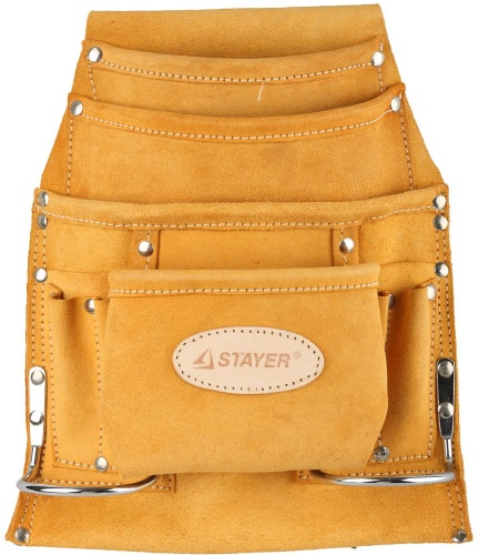 Сумка поясная для инструмента STAYER PROFESSIONAL 38517 Сумка поясная для инструмента STAYER PROFESSIONAL 38517